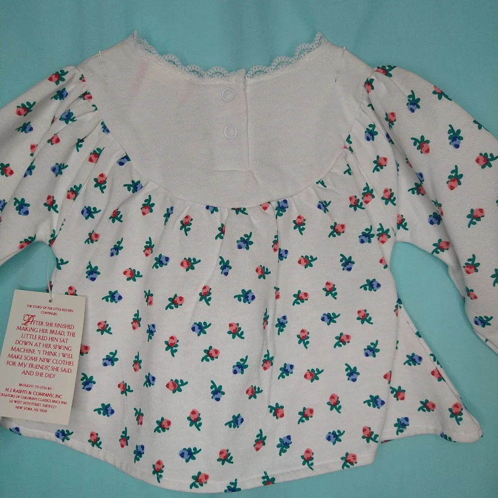 Little Red Hen Vintage sweatshirt sweatpants set 18M new nwt daycare